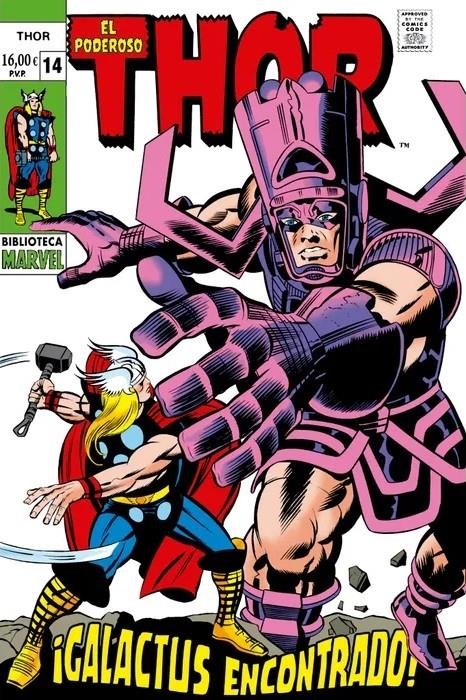 BIBLIOTECA MARVEL: EL PODEROSO THOR Nº14 (1969 / 168-173 USA) [RUSTICA] | LEE, STAN / KIRBY, JACK | Akira Comics  - libreria donde comprar comics, juegos y libros online