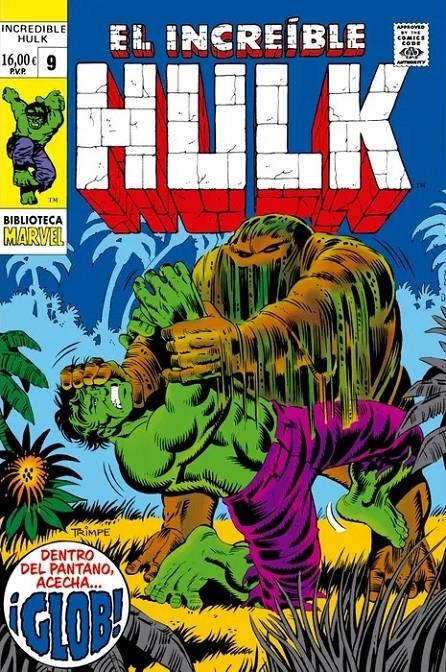BIBLIOTECA MARVEL: EL INCREIBLE HULK Nº09 (1969 / 118-123 USA) [RUSTICA] | LEE, STAN / TRIMBE, HERB | Akira Comics  - libreria donde comprar comics, juegos y libros online