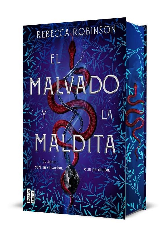 MALVADO Y LA MALDITA, EL (HERENCIA OSCURA 2) (EDICION LIMITADA CON CANTOS PINTADOS) [CARTONE] | ROBINSON, REBECCA | Akira Comics  - libreria donde comprar comics, juegos y libros online