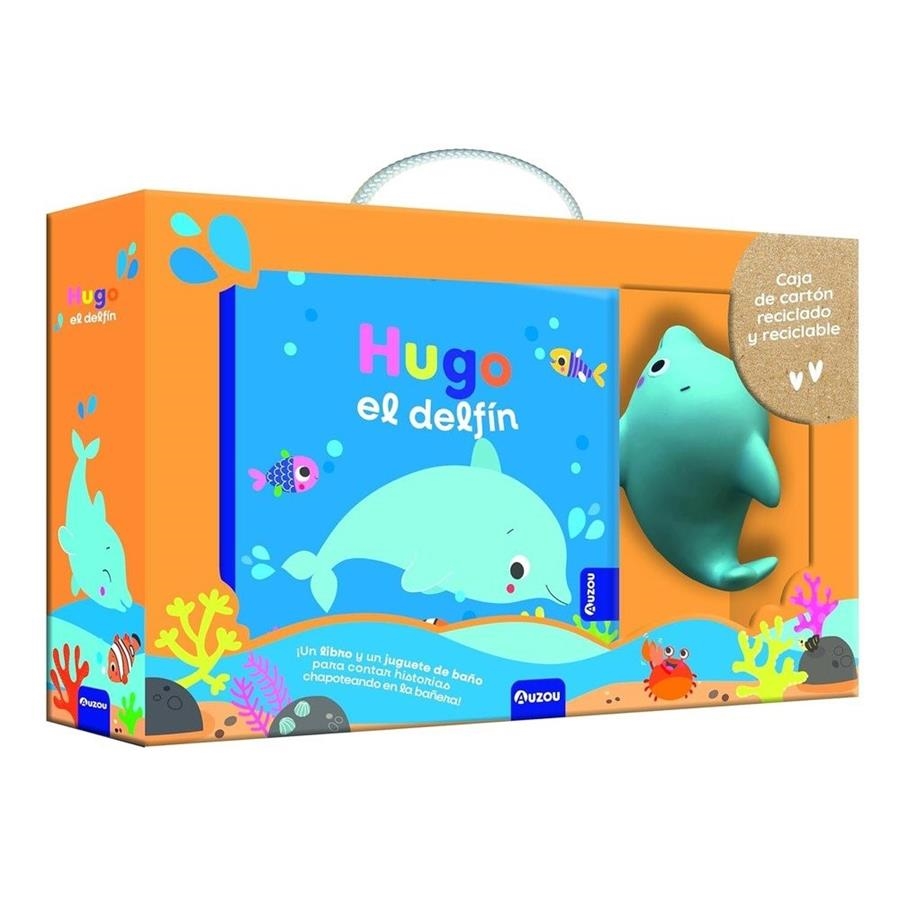 HUGO EL DELFIN [LIBRO BAÑO] | VARIOS AUTORES | Akira Comics  - libreria donde comprar comics, juegos y libros online