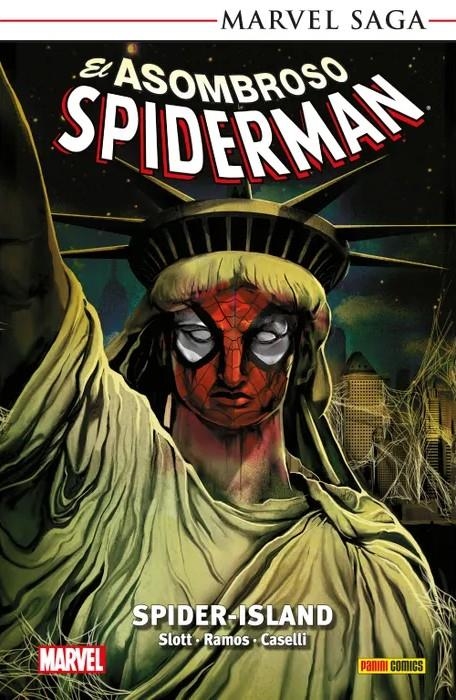 MARVEL SAGA TPB: SPIDERMAN VOL.34, SPIDER-ISLAND [RUSTICA] | SLOTT, DAN / RAMOS, HUMBERTO | Akira Comics  - libreria donde comprar comics, juegos y libros online
