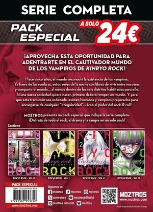 KINRYO ROCK (PACK ESPECIAL) [RUSTICA] | MORIHASHI, BINGO | Akira Comics  - libreria donde comprar comics, juegos y libros online