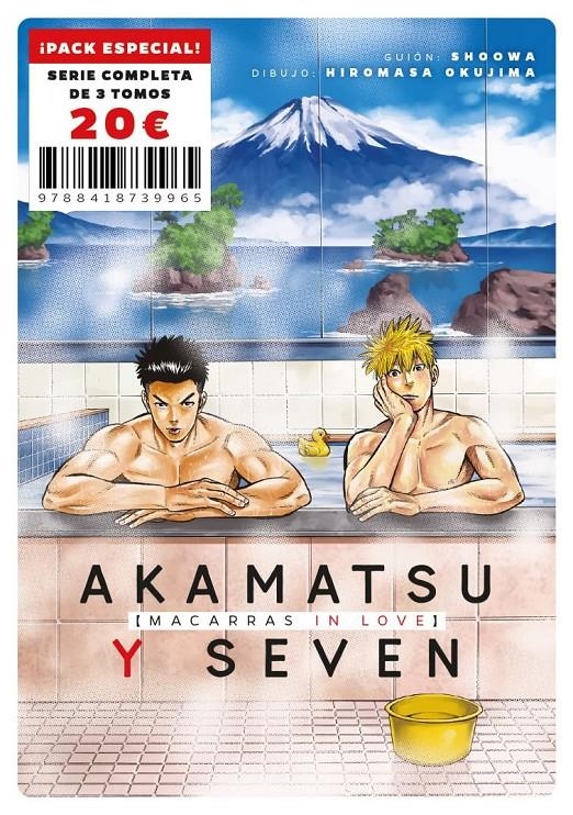 AKAMATSU Y SEVEN, MACARRAS IN LOVE VOL.1-3 (PACK SERIE COMPLETA) [RUSTICA] | SHOOWA | Akira Comics  - libreria donde comprar comics, juegos y libros online