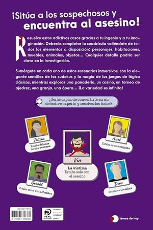 MURDOKU: 80 ACERTIJOS DE LOGICA Y ASESINATOS [RUSTICA] | GARAND, MANUEL | Akira Comics  - libreria donde comprar comics, juegos y libros online