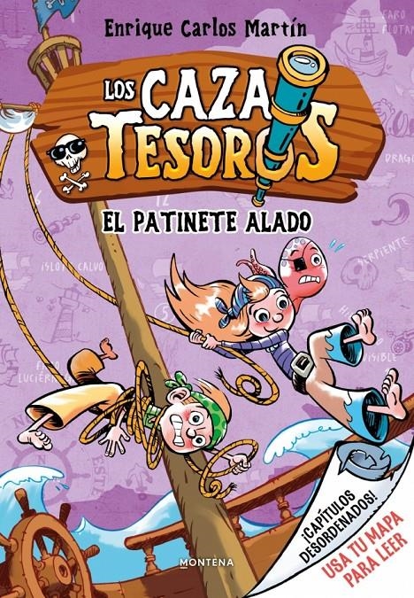 CAZATESOROS, LOS Nº02: EL PATINETE ALADO [RUSTICA] | MARTIN, ENRIQUE CARLOS | Akira Comics  - libreria donde comprar comics, juegos y libros online