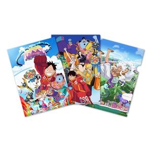 ONE PIECE: SET DE 3 FUNDAS TRANSPARENTES EGGHEAD SAGA | Akira Comics  - libreria donde comprar comics, juegos y libros online