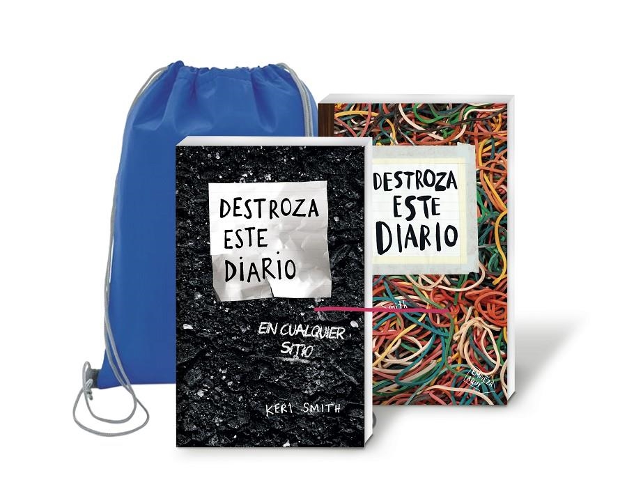 DESTROZA ESTE DIARIO (INCLUYE BOLSA TERMICA DE REGALO) [RUSTICA] | SMITH, KERI | Akira Comics  - libreria donde comprar comics, juegos y libros online