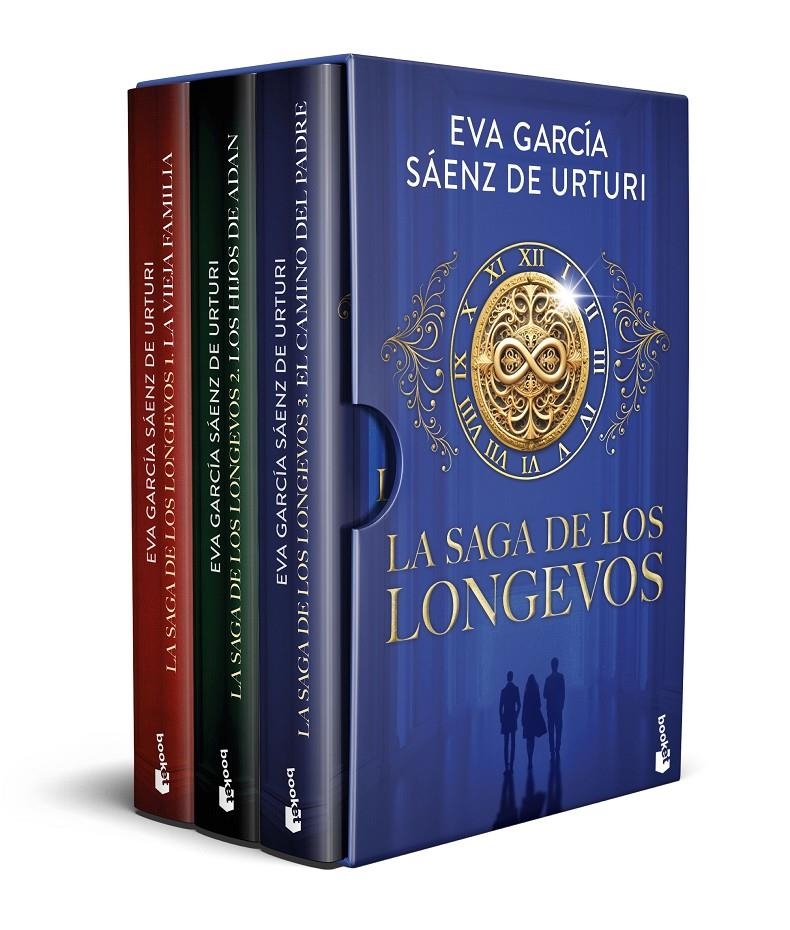 SAGA DE LOS LONGEVOS, LA (ESTUCHE) [BOLSILLO] | GARCIA SAENZ DE URTURI, EVA | Akira Comics  - libreria donde comprar comics, juegos y libros online