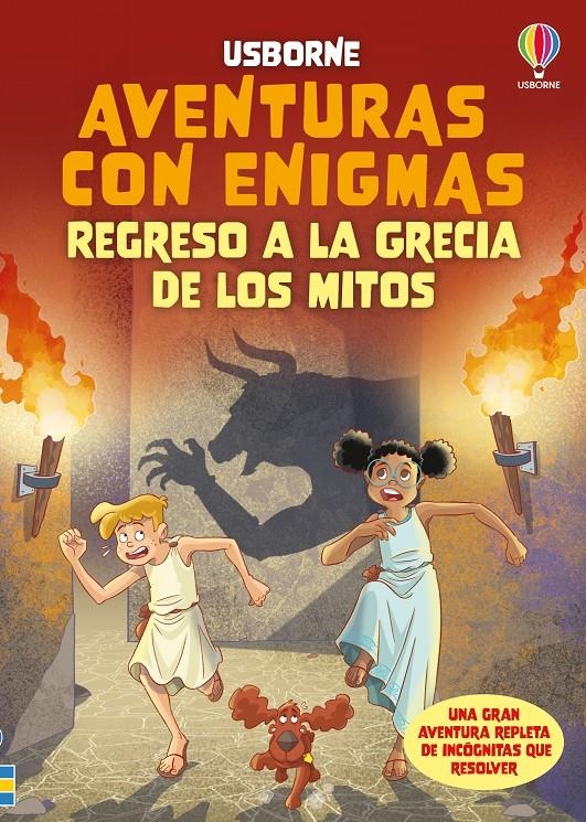 AVENTURAS CON ENIGMAS Nº4: REGRESO A LA GRECIA DE LOS MITOS | PUNTER, RUSSELL | Akira Comics  - libreria donde comprar comics, juegos y libros online