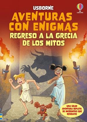 AVENTURAS CON ENIGMAS Nº4: REGRESO A LA GRECIA DE LOS MITOS | PUNTER, RUSSELL | Akira Comics  - libreria donde comprar comics, juegos y libros online