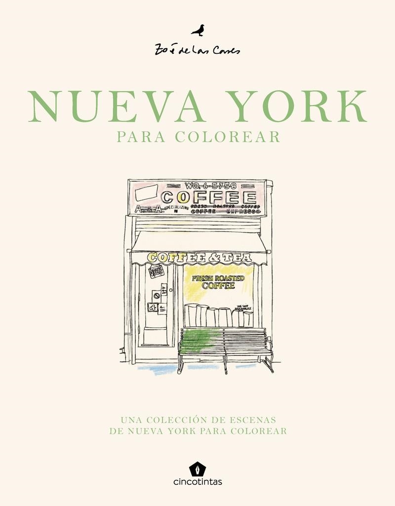 NUEVA YORK PARA COLOREAR [CARTONE] | Akira Comics  - libreria donde comprar comics, juegos y libros online