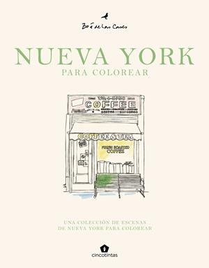 NUEVA YORK PARA COLOREAR [CARTONE] | Akira Comics  - libreria donde comprar comics, juegos y libros online