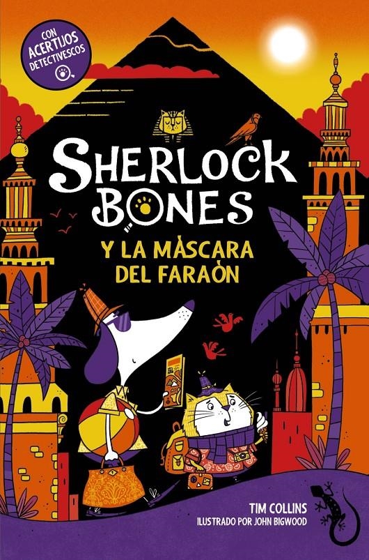 SHERLOCK BONES Nº03: SHERLOCK BONES Y LA MASCARA DEL FARAON [RUSTICA] | COLLINS, TIM | Akira Comics  - libreria donde comprar comics, juegos y libros online