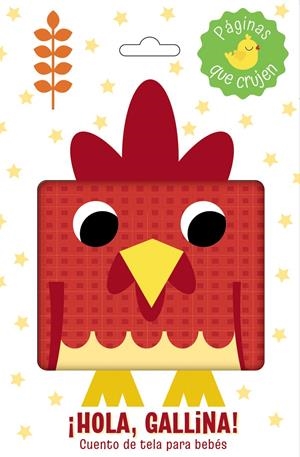 HOLA GALLINA! CUENTO DE TELA PARA BEBES [LIBRO DE TELA] | Akira Comics  - libreria donde comprar comics, juegos y libros online