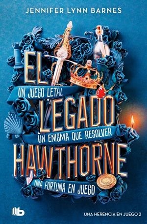 LEGADO HAWTHORNE, EL (UNA HERENCIA EN JUEGO 2) [BOLSILLO] | BARNES, JENNIFER LYNN | Akira Comics  - libreria donde comprar comics, juegos y libros online