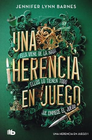 UNA HERENCIA EN JUEGO (UNA HERENCIA EN JUEGO 1) [BOLSILLO] | BARNES, JENNIFER LYNN | Akira Comics  - libreria donde comprar comics, juegos y libros online