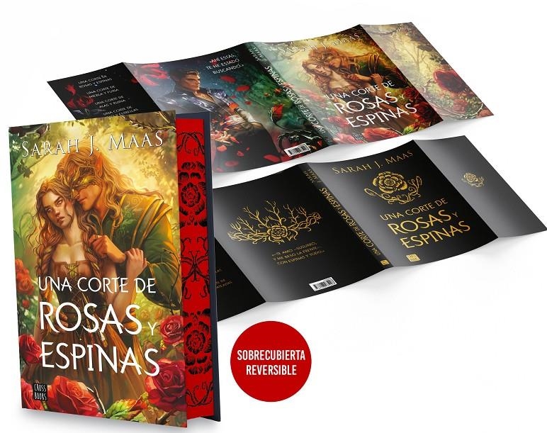 UNA CORTE DE ROSAS Y ESPINAS (SAGA ACOTAR 1) (EDICION ESPECIAL CON SOBRECUBIERTA REVERSIBLE) [CARTONE] | MAAS, SARAH J. | Akira Comics  - libreria donde comprar comics, juegos y libros online