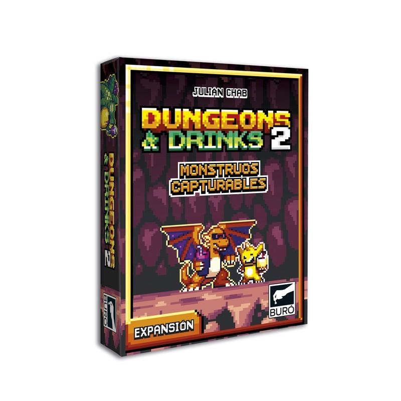 DUNGEONS & DRINKS 2: MONSTRUOS CAPTURABLES [EXPANSION] | Akira Comics  - libreria donde comprar comics, juegos y libros online