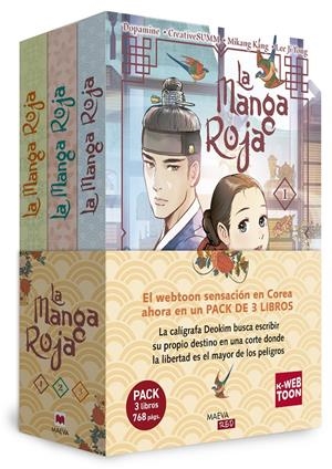 PACK LA MANGA ROJA (1+2+3) [RUSTICA] | KANG, MIKANG/CREATIVESUMM/DOPAMINE/JI YONG, LEE | Akira Comics  - libreria donde comprar comics, juegos y libros online