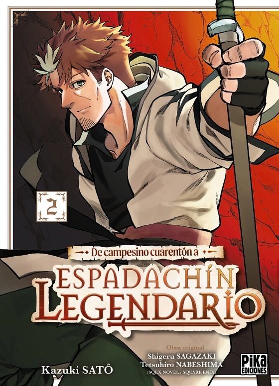 DE CAMPESINO CUARENTON A ESPADACHIN LEGENDARIO Nº02 [RUSTICA] | SATÔ, KAZUKI | Akira Comics  - libreria donde comprar comics, juegos y libros online
