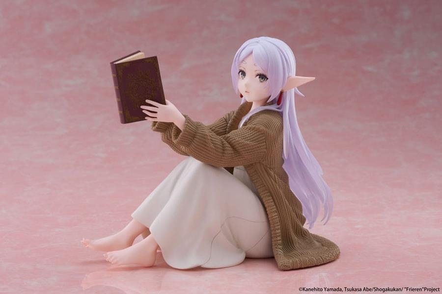 FRIEREN. BEYOND JOURNEY'S END: ESTATUA FRIEREN ROOMWEAR (DESKTOP CUTE) 13 CM PVC [CAJA] | Akira Comics  - libreria donde comprar comics, juegos y libros online