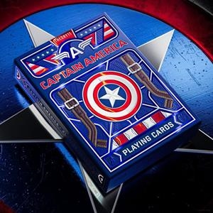 BARAJA NAIPES BICYCLE: CAPTAIN AMERICA [CAJA] | Akira Comics  - libreria donde comprar comics, juegos y libros online