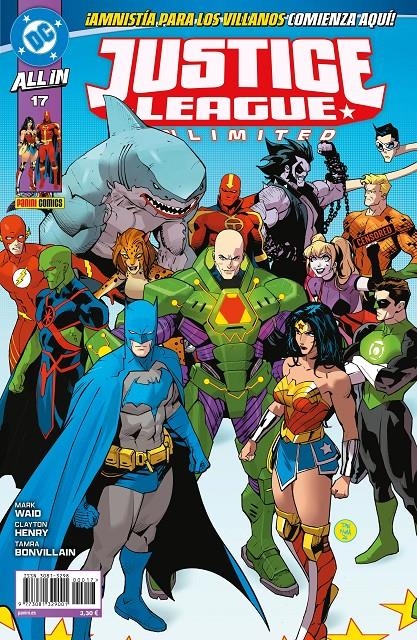 JUSTICE LEAGUE UNLIMITED Nº17 (ALL IN) [GRAPA] | Akira Comics  - libreria donde comprar comics, juegos y libros online