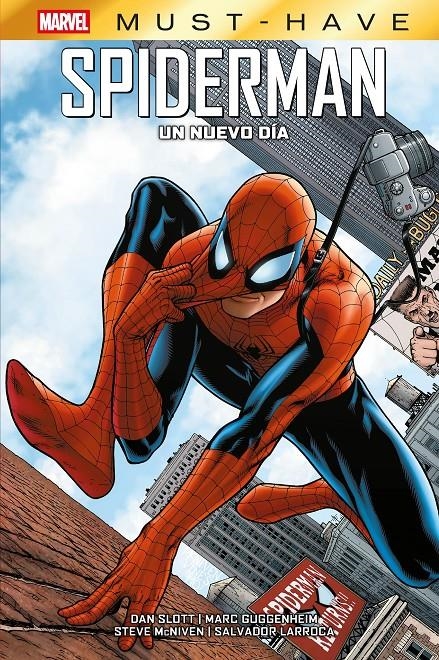 MARVEL MUST-HAVE: SPIDERMAN, UN NUEVO DIA [CARTONE] | SLOTT, DAN / MCNIVEN, STEVE | Akira Comics  - libreria donde comprar comics, juegos y libros online