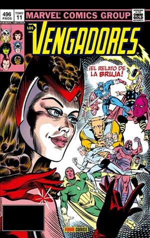 MARVEL GOLD: VENGADORES VOL.11, EL RELATO DE LA BRUJA (227-237 USA) [CARTONE] | MANTLO, BILL / BUSCEMA, SAL | Akira Comics  - libreria donde comprar comics, juegos y libros online