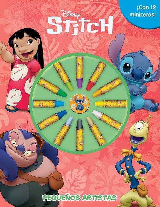 PEQUEÑOS ARTISTAS: STITCH (CON 12 MINICERAS) [RUSTICA] | Akira Comics  - libreria donde comprar comics, juegos y libros online