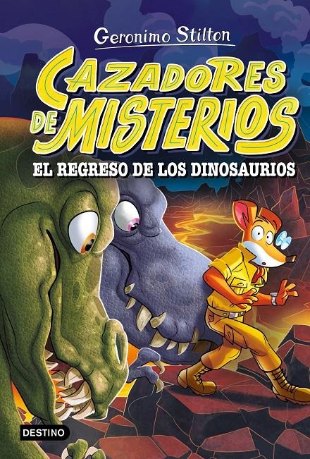 GERONIMO STILTON CAZADORES DE MISTERIOS Nº03: EL REGRESO DE LOS DINOSAURIOS [CARTONE] | STILTON, GERONIMO | Akira Comics  - libreria donde comprar comics, juegos y libros online