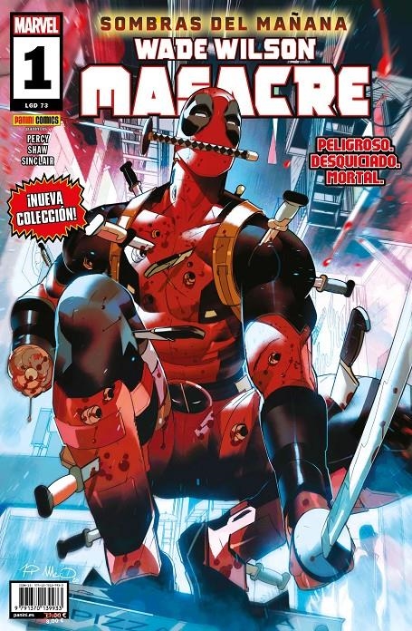WADE WILSON: MASACRE (DEADPOOL) (PORTADA DE SIMONE DI MEO) Nº73 / Nº01 | SHAW, GEOFF / PERCY, BENJAMIN | Akira Comics  - libreria donde comprar comics, juegos y libros online