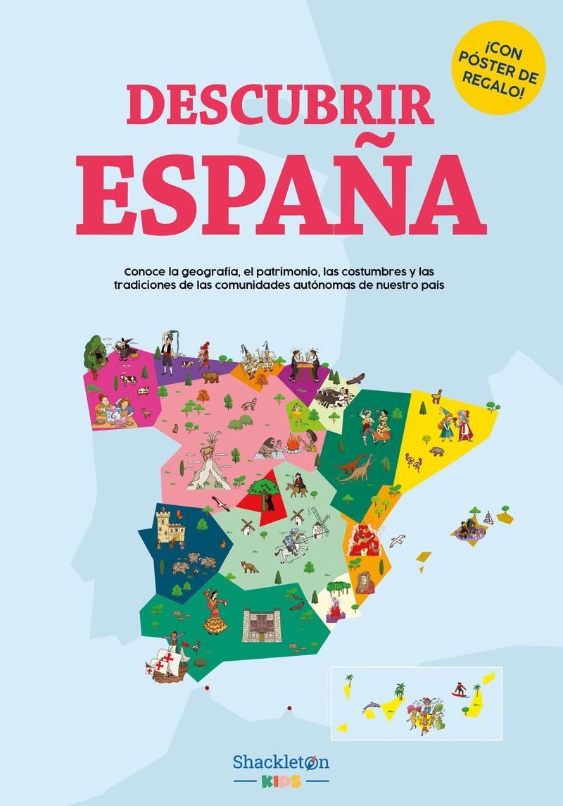 DESCUBRIR ESPAÑA (CON POSTER DE REGALO) [CARTONE] | Akira Comics  - libreria donde comprar comics, juegos y libros online