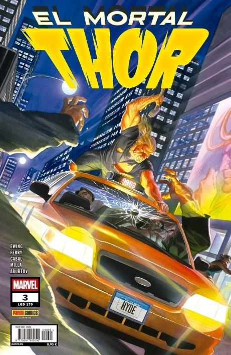 MORTAL THOR Nº170 / 03 | FERRY, PASQUAL / EWING, AL | Akira Comics  - libreria donde comprar comics, juegos y libros online