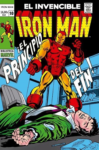 BIBLIOTECA MARVEL: EL INVENCIBLE IRON MAN Nº10 (1969 / 15-20 USA) [RUSTICA] | GOODWIN, ARCHIE / TUSKA, GEORGE | Akira Comics  - libreria donde comprar comics, juegos y libros online