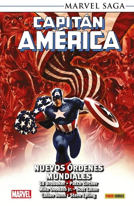 MARVEL SAGA TPB: CAPITAN AMERICA VOL.15, NUEVOS ORDENES MUNDIALES [RUSTICA] | BRUBAKER, ED / DEODATO JR., MIKE | Akira Comics  - libreria donde comprar comics, juegos y libros online