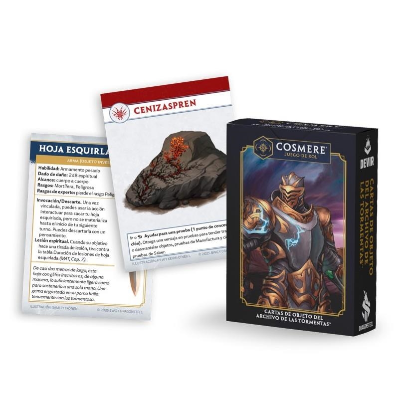 COSMERE: EL ARCHIVO DE LAS TORMENTAS, CARTAS DE OBJETO [JUEGO] | Akira Comics  - libreria donde comprar comics, juegos y libros online