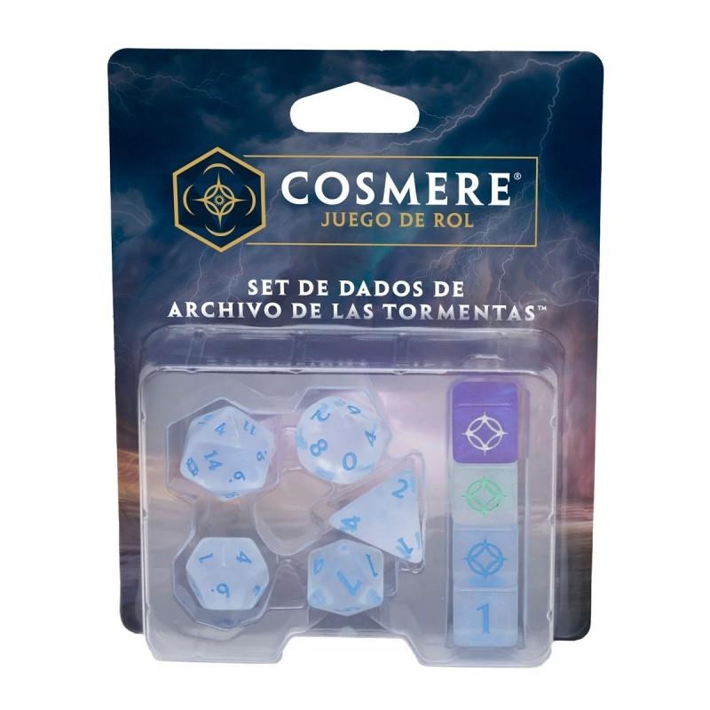 COSMERE: EL ARCHIVO DE LAS TORMENTAS, SET DE DADOS [JUEGO] | BRANDON SANDERSON/DAN WELLS/IMOGEN GIN | Akira Comics  - libreria donde comprar comics, juegos y libros online