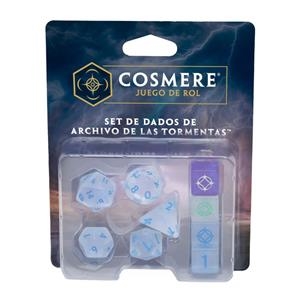 COSMERE: EL ARCHIVO DE LAS TORMENTAS, SET DE DADOS [JUEGO] | BRANDON SANDERSON/DAN WELLS/IMOGEN GIN | Akira Comics  - libreria donde comprar comics, juegos y libros online