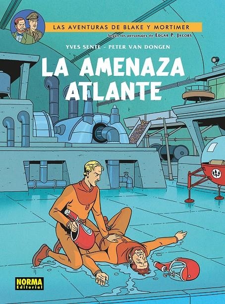 BLAKE Y MORTIMER Nº31: LA AMENAZA ATLANTE [CARTONE] | SENTE, YVES / VAN DONGEN, PETER | Akira Comics  - libreria donde comprar comics, juegos y libros online