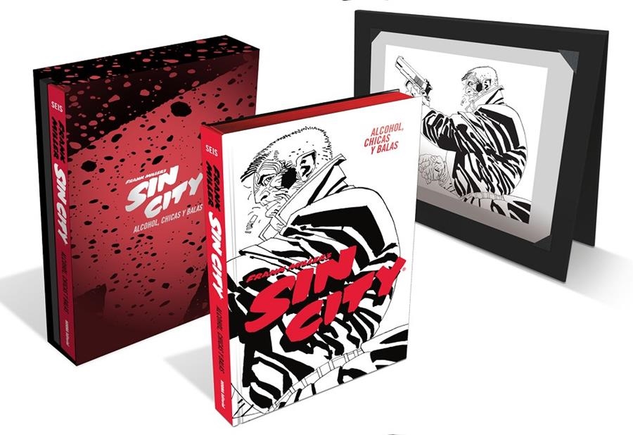 SIN CITY VOL.06: ALCOHOL, CHICAS Y BALAS (EDICION DE LUJO) [CARTONE] | MILLER, FRANK | Akira Comics  - libreria donde comprar comics, juegos y libros online