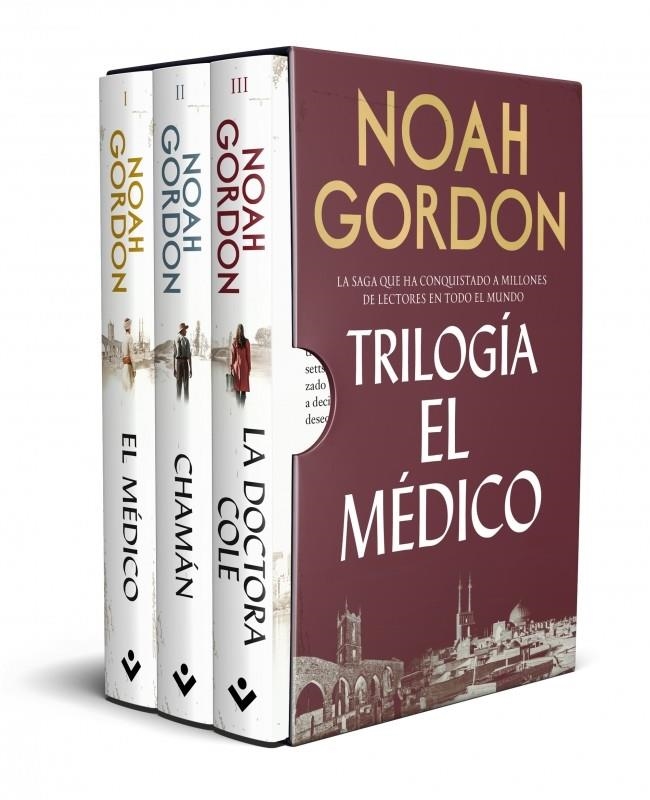 MEDICO, EL (ESTUCHE TRILOGIA) [BOLSILLO] | GORDON, NOAH | Akira Comics  - libreria donde comprar comics, juegos y libros online