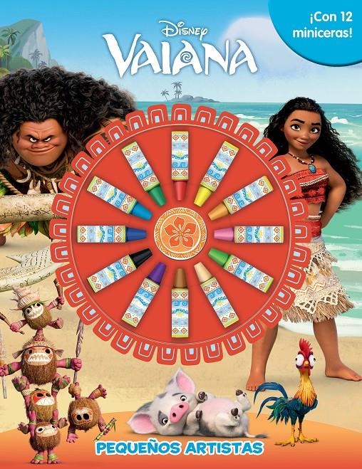 PEQUEÑOS ARTISTAS: VAIANA (CON 12 MINICERAS) [RUSTICA] | Akira Comics  - libreria donde comprar comics, juegos y libros online