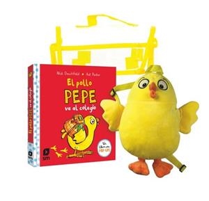 POLLO PEPE VA AL COLEGIO, EL (LIBRO CON MOCHILA) [CARTONE] | DENCHFIELD, NICK / PARKER, ANT | Akira Comics  - libreria donde comprar comics, juegos y libros online