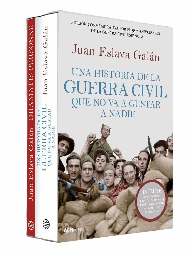UNA HISTORIA DE LA GUERRA CIVIL QUE NO VA A GUSTAR A NADIE (ESTUCHE) [CARTONE] | ESLAVA GALAN, JUAN | Akira Comics  - libreria donde comprar comics, juegos y libros online