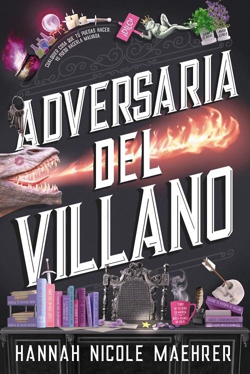 ADVERSARIA DEL VILLANO (ASISTENTE DEL VILLANO 4) [RUSTICA] | MAEHRER, HANNAH NICOLE | Akira Comics  - libreria donde comprar comics, juegos y libros online