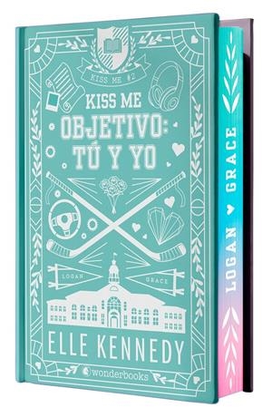 OBJETIVO: TU Y YO (OFF CAMPUS / #KISS ME 2) (EDICION ESPECIAL EN TAPA DURA CON CANTTOS PINTADOS) [CARTONE] | KENNEDY, ELLE | Akira Comics  - libreria donde comprar comics, juegos y libros online