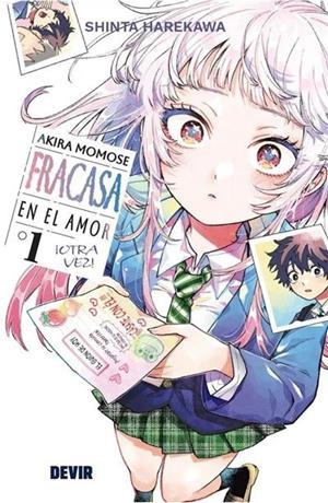 AKIRA MOMOSE FRACASA EN EL AMOR ¡OTRA VEZ! Nº01 [RUSTICA] | HAREKAWA, SHINTA | Akira Comics  - libreria donde comprar comics, juegos y libros online
