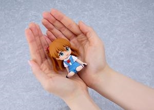 REBUILD OF EVANGELION: FIGURA MINI RUBBER MASCOT ASUKA SHIKINAMI LANGLEY (NENDROID PLUS) 8 CM [CAJA] | Akira Comics  - libreria donde comprar comics, juegos y libros online