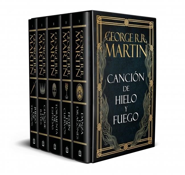CANCION DE HIELO Y FUEGO (ESTUCHE) [BOLSILLO] | MARTIN, GEORGE R. R. | Akira Comics  - libreria donde comprar comics, juegos y libros online